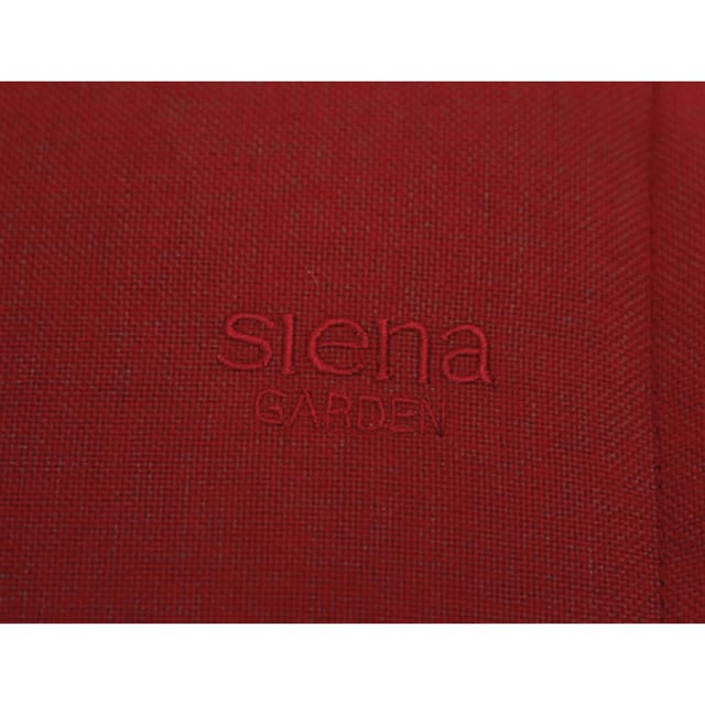 Siena Garden Auflage Liege Stella Rot ca. 200x58x6 cm