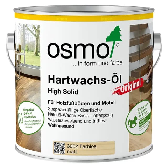 Osmo Hartwachs Öl Original Farblos 2,5,
