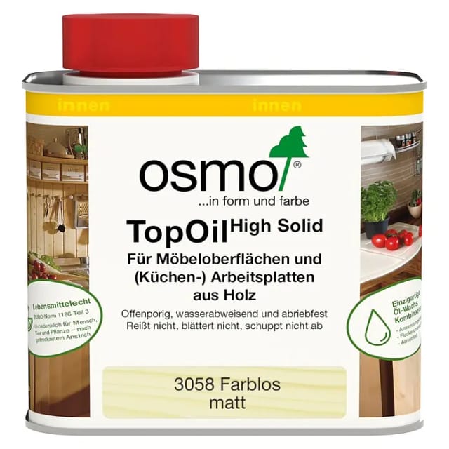 Osmo TopOil Pflege Farblos 500 ml