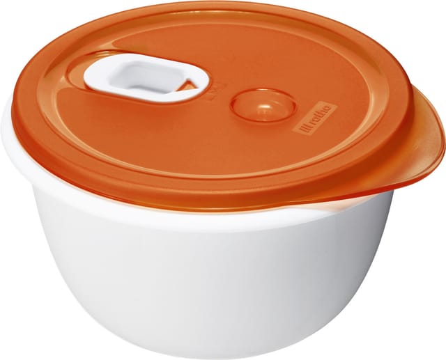 Rotho Mikrowellenschüssel Micro Clever 1,6, Papaya