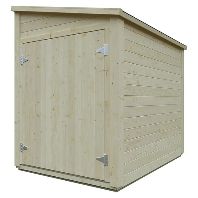 Kiehn-Holz Gerätehaus KH 19-001 Natur Unbehandelt 150 cm x 210 cm