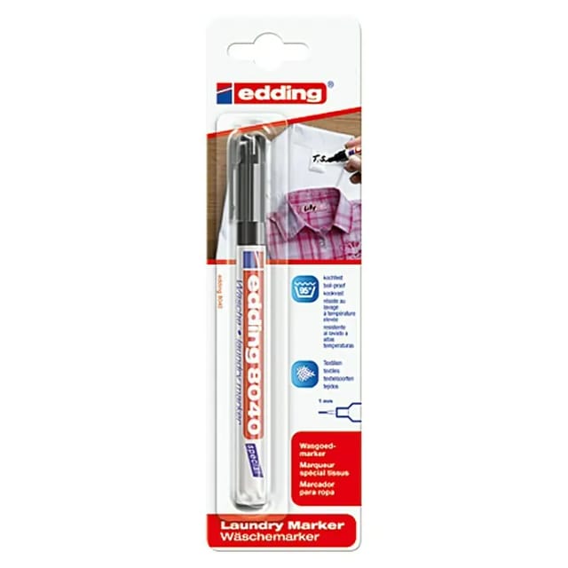 Edding 8040 Wäsche Marker Schwarz 1 mm