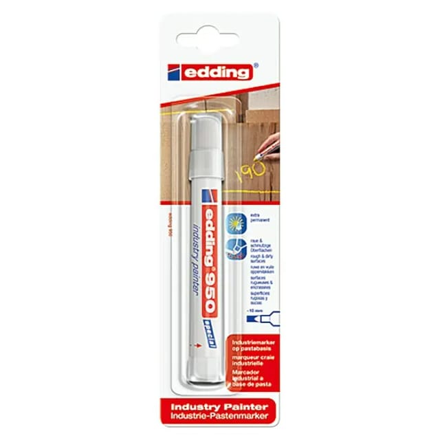 Edding 950 Industry Painter Weiß bis zu 10 mm