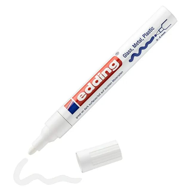 Edding 750 Paint Marker Weiß 2 mm - 4 mm
