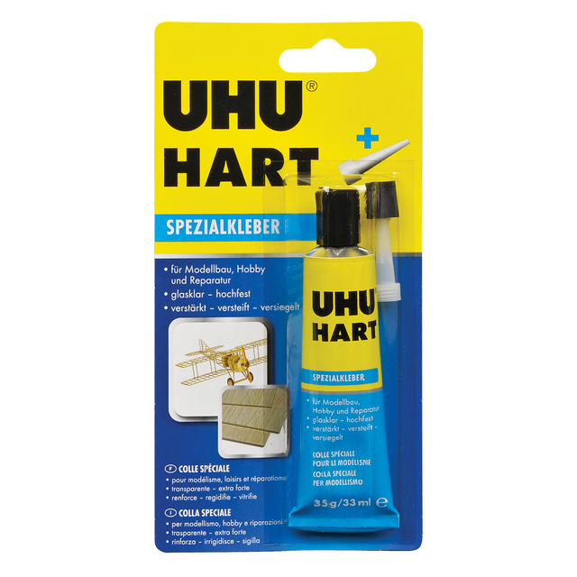Uhu Hart Spezialkleber Transparent 35 g