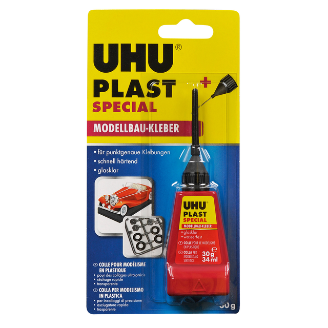 Uhu Plast Special Modellbau-Kleber Transparent 30 g