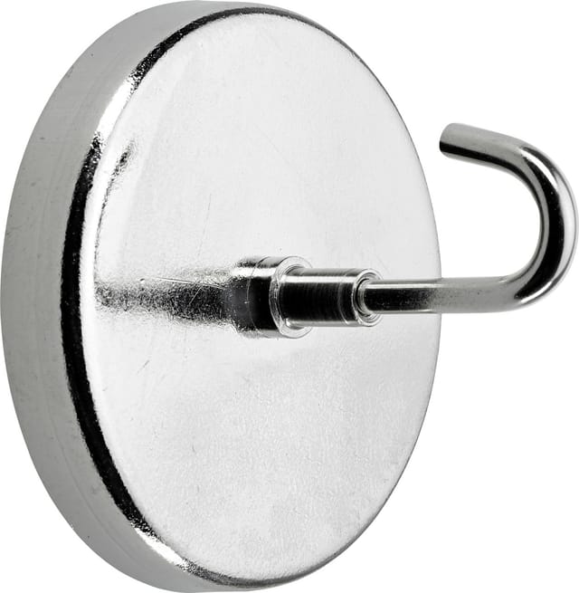 Hettich Magnethaken Ø 5 cm Vernickelt