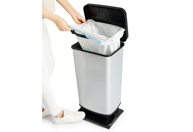Rotho Treteimer Paso 40, Silber
