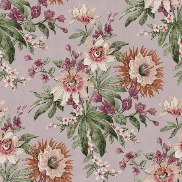 Boutique Vliestapete Martha Mauve 10,05 x 0,52 m