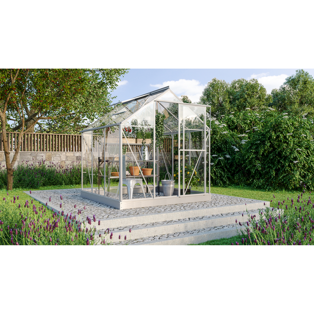 Vitavia Gewächshaus Triton 3800 Alu ESG 3 mm 197,7 cm x 192,5 cm x 207,3 cm