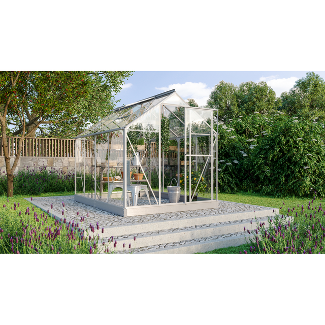 Vitavia Gewächshaus Triton 5000 Alu ESG 3 mm 197,7 cm x 255,6 cm x 207,3 cm