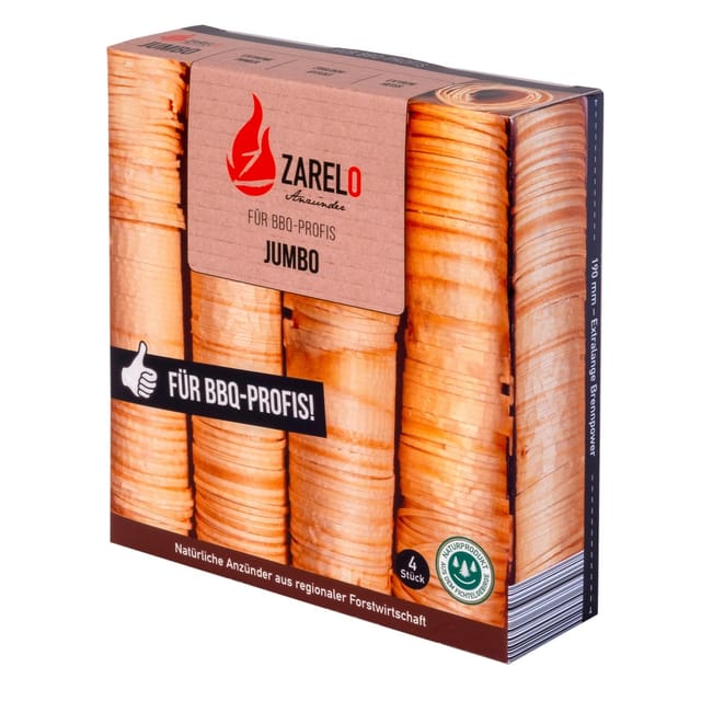 Zarelo Jumbo Anzünder 4 Stück