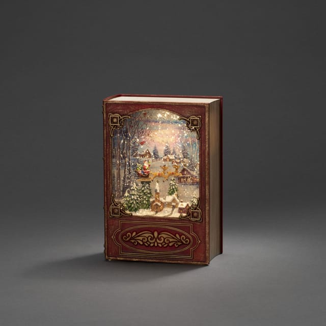 Konstsmide LED Wasserlaterne als Buch