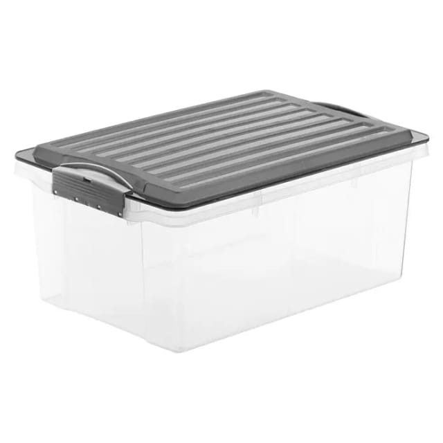 Rotho Stapelbox Compact A4 Transparent 13,