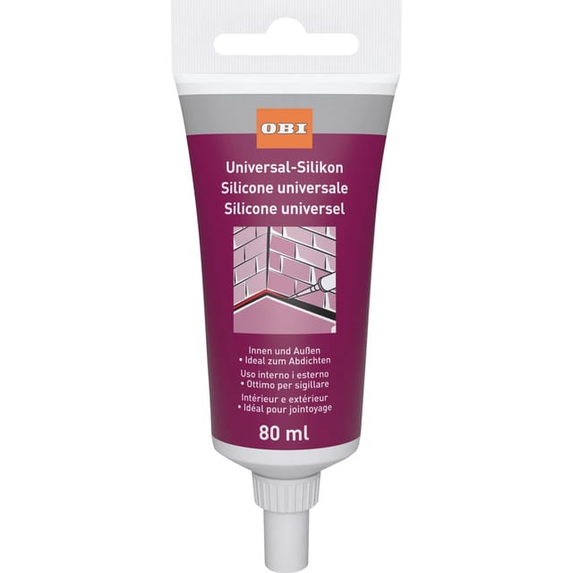 OBI Universal-Silikon Transparent 80 ml