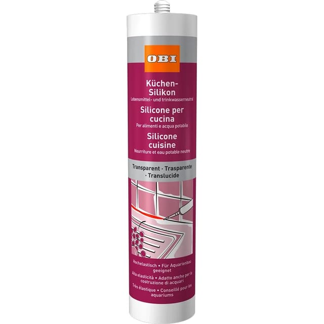 OBI Küchen-Silikon Transparent 310 ml