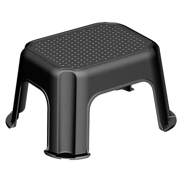 Rotho Trittschemel Basic Schwarz