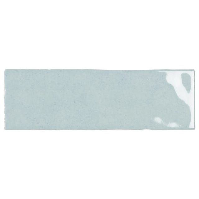 Wandfliese Nolita Steingut 6,5 cm x 20 cm Cielo Glasiert Glänzend