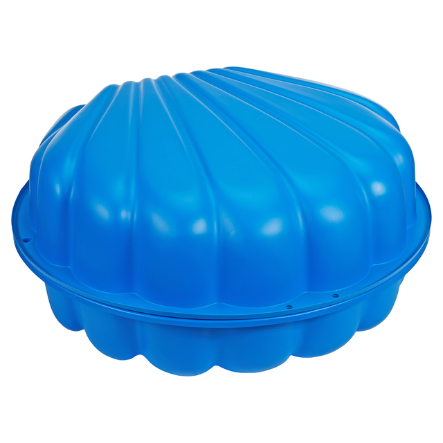 Big Sand- und Wassermuschel 73 cm x 88 cm x 22 cm Blau