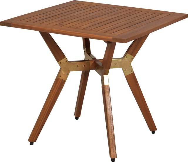 Merxx Gartenmöbelset Acapulco 3tlg. inkl. Klappsessel u. Bistrotisch 70 x 70 cm