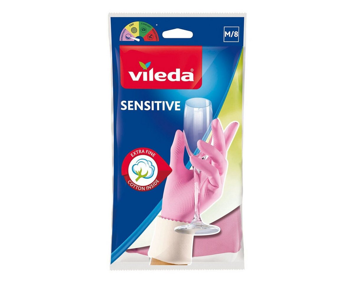 Vileda Haushaltshandschuhe Der Feine / Sensitive M
