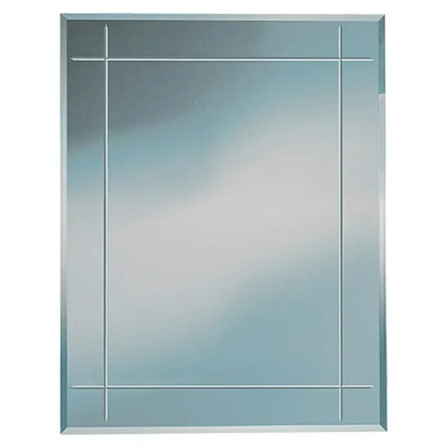 Kristall-Form Rillenspiegel Karo 55 cm x 70 cm Facettenschliff