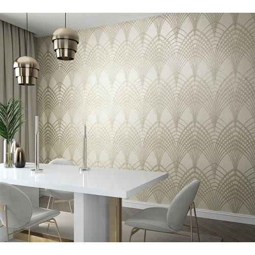 Marburg Vliestapete Modernista 53 Grafisch Beige-Gold FSC®