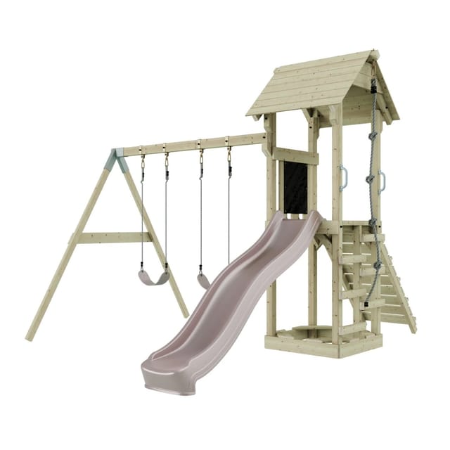 PolarPlay Kinderschaukel Vimmerby Altrosa