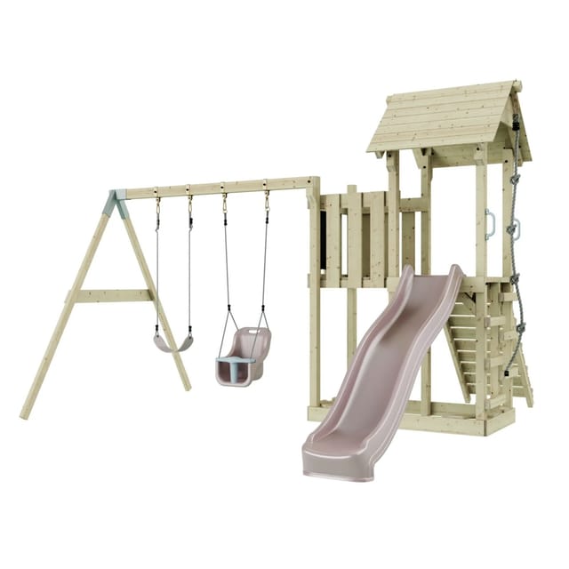 PolarPlay Babyschaukel Uppsala Altrosa