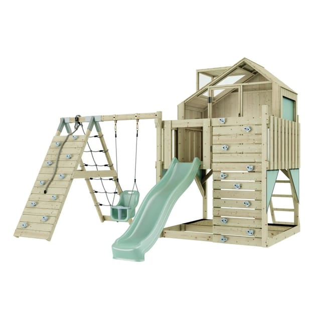 PolarPlay Babyschaukel Anika Mintgrün