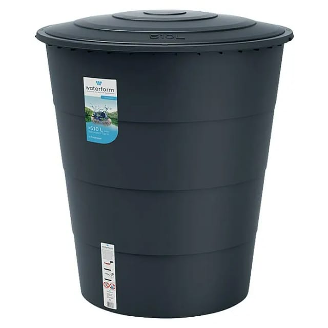 Waterform Regentonne Smooth 510, Anthrazit