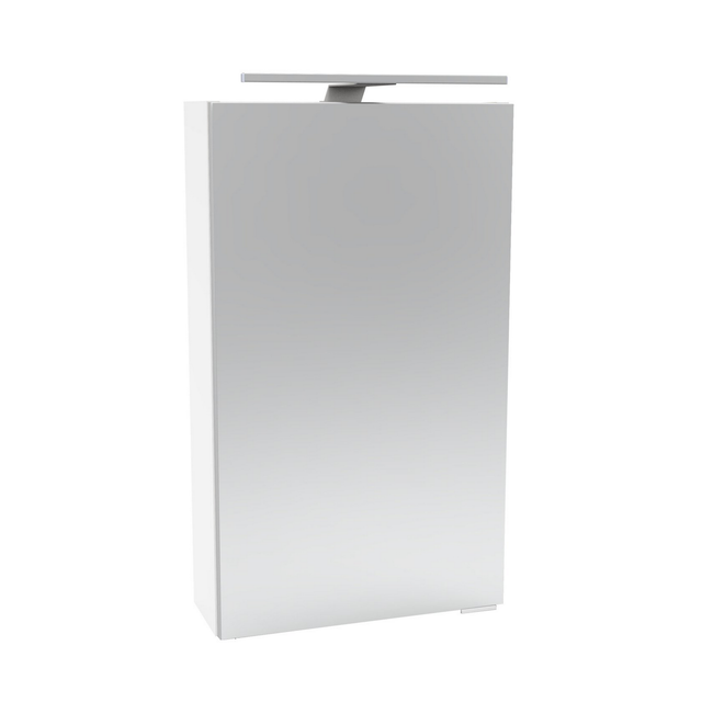 Fackelmann Spiegelschrank SBC Weiß 40 cm mit Softclose Türen