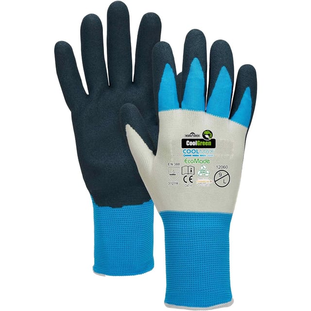 Workpower Handschuh Cool Green 12060 Blau Gr. 11