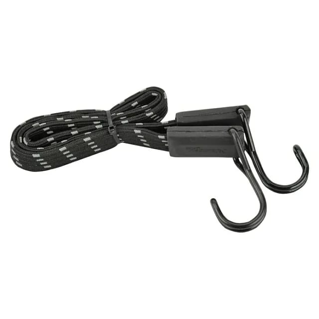Master Lock Gummi-Spannseil Reflective Smooth 3229EURDAT Schwarz 80 cm