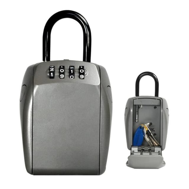 Master Lock Schlüsseltresor Select Access 5414EURD mit Bügelhalterung Grau