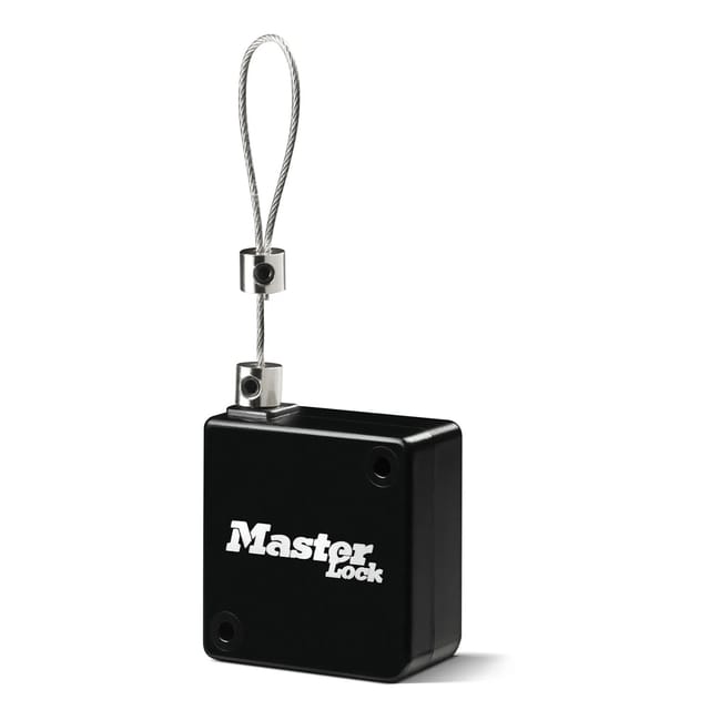 Master Lock Schlüssel-Kabel 5490EURD für Schlüsseltresore Ausziehbar 91 cm