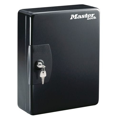 Master Lock Schlüsselkasten KB-25ML inkl. 25 Schlüsselanhänger Schwarz