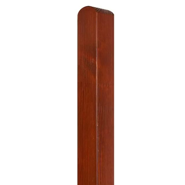 Zaunpfosten Glatt 9 cm x 9 cm x 95 cm Teak