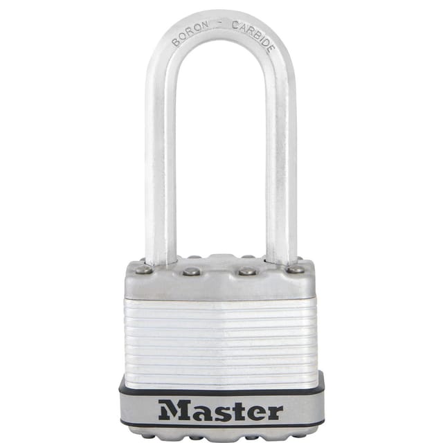 Master Lock Vorhängeschloss Excell M1EURDLH Laminiert Stahl Matt