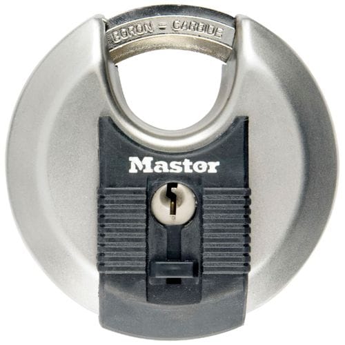 Master Lock Disc-Vorhängeschloss Excell M40EURD Stahl Matt