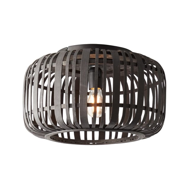 Brilliant Wand-& Deckenleuchte Woodrow Schwarz