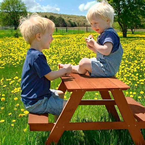 Sunny Dave Picknicktisch 89 x 89 x 51 cm