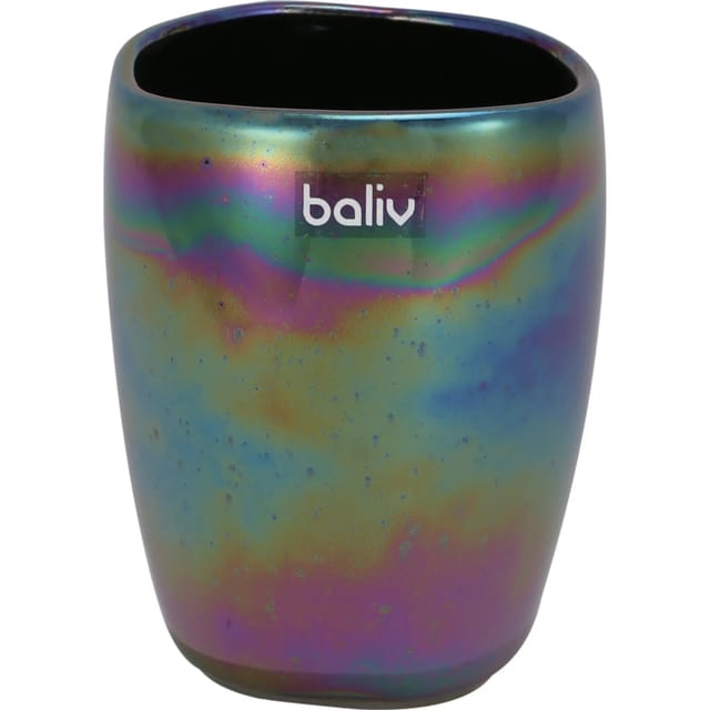 baliv Dark Wonder trend Zahnputzbecher Keramik Flip-Flop-Effekt