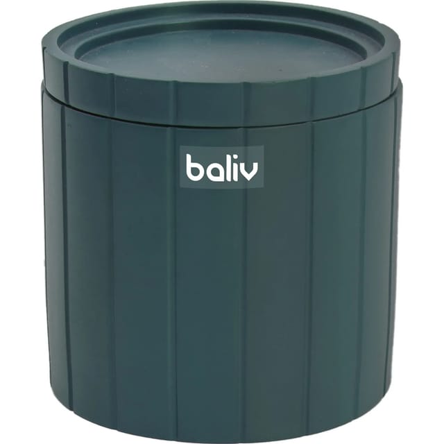 baliv Dark Wonder trend Kosmetikdose Polyresin Petrol