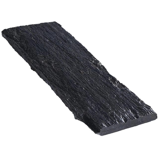 Schiefer-Trittplatte Rost-Schwarz L 100 x B 30 x H 3-6 cm