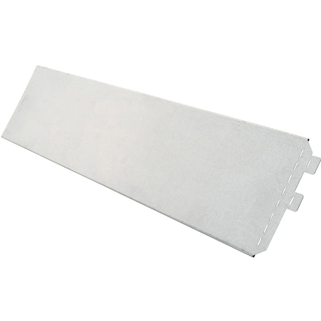 Rasenkante Easy Grau Stahlbl. 0,55 mm verzinkt L 96 x H 18 cm