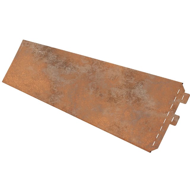 Rasenkante Easy Rost-Braun Schwarzst. 0,75 mm L 96 x H 18 cm