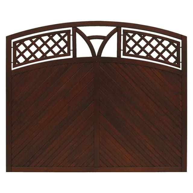 Sichtschutzzaun Toulon 135/150 cm x 180 cm Braun