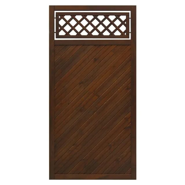 Sichtschutzzaun Toulon 180 cm x 90 cm Braun