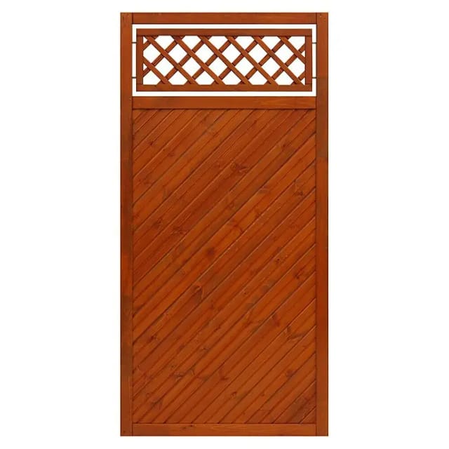Sichtschutzzaun Toulon 180 cm x 90 cm Teak